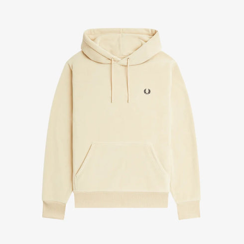 Fred Perry Fleece Hooded Sweater Oatmeal